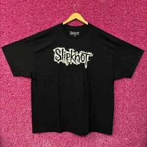 Slipknot Logo Graphic Design Heavy Metal Band T-Shirt XXXL